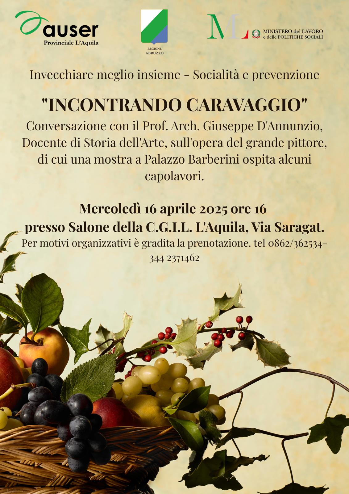 incontrando caravaggio