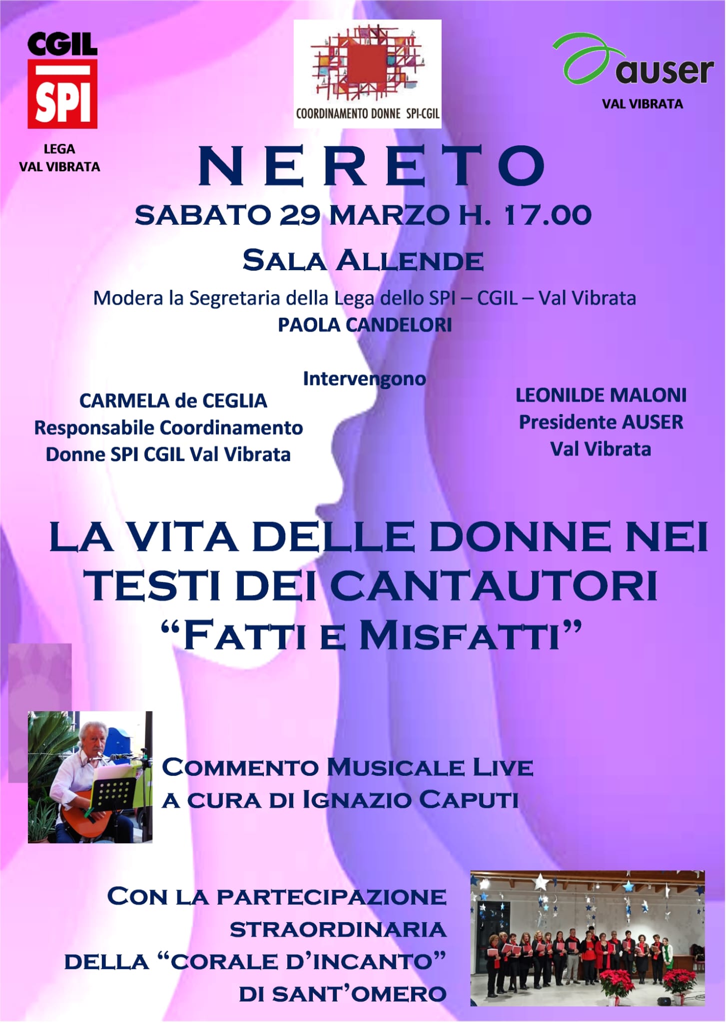 la vita delle donne nei testi dei cantautori | nereto