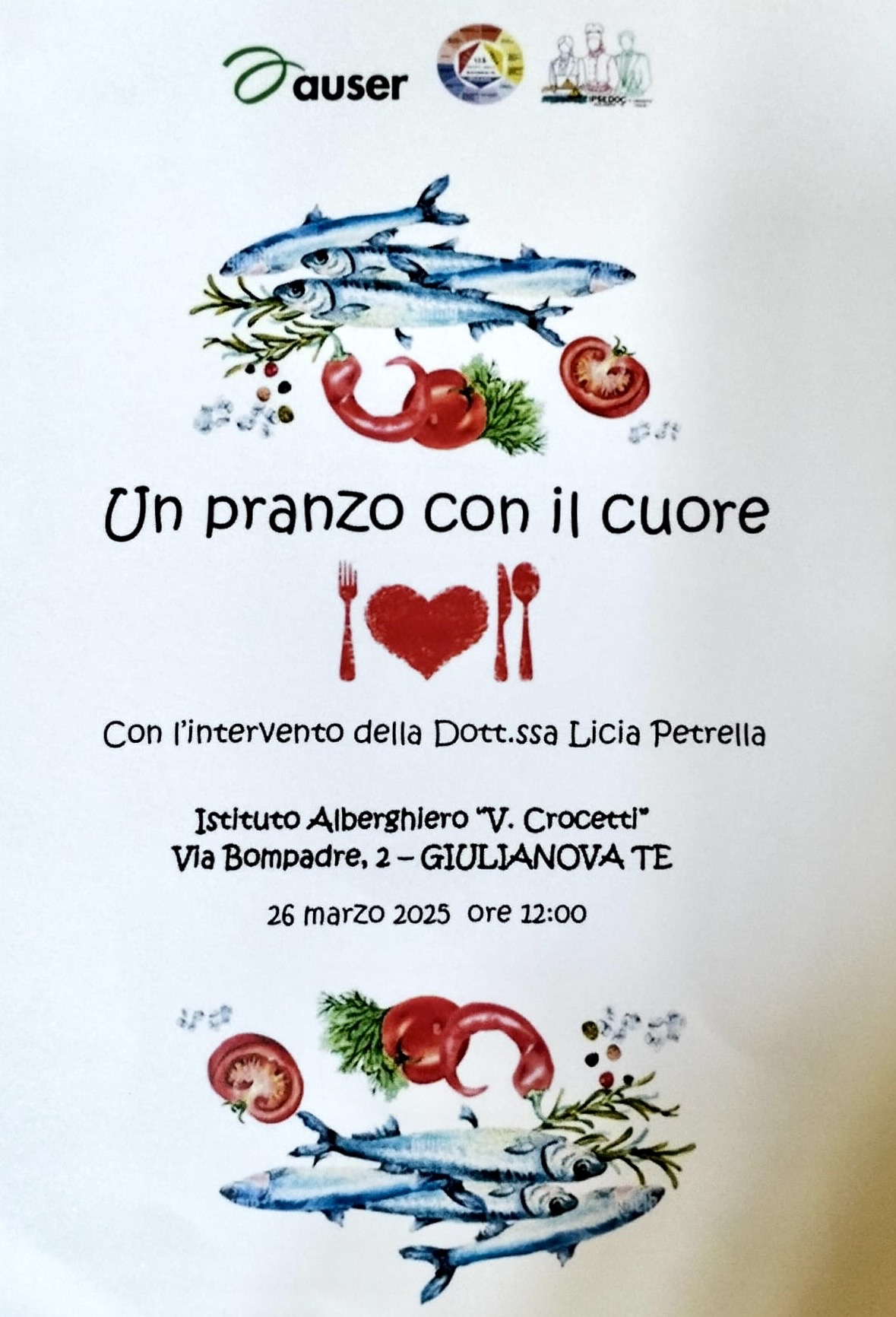 Un pranzo con il cuore - locandina