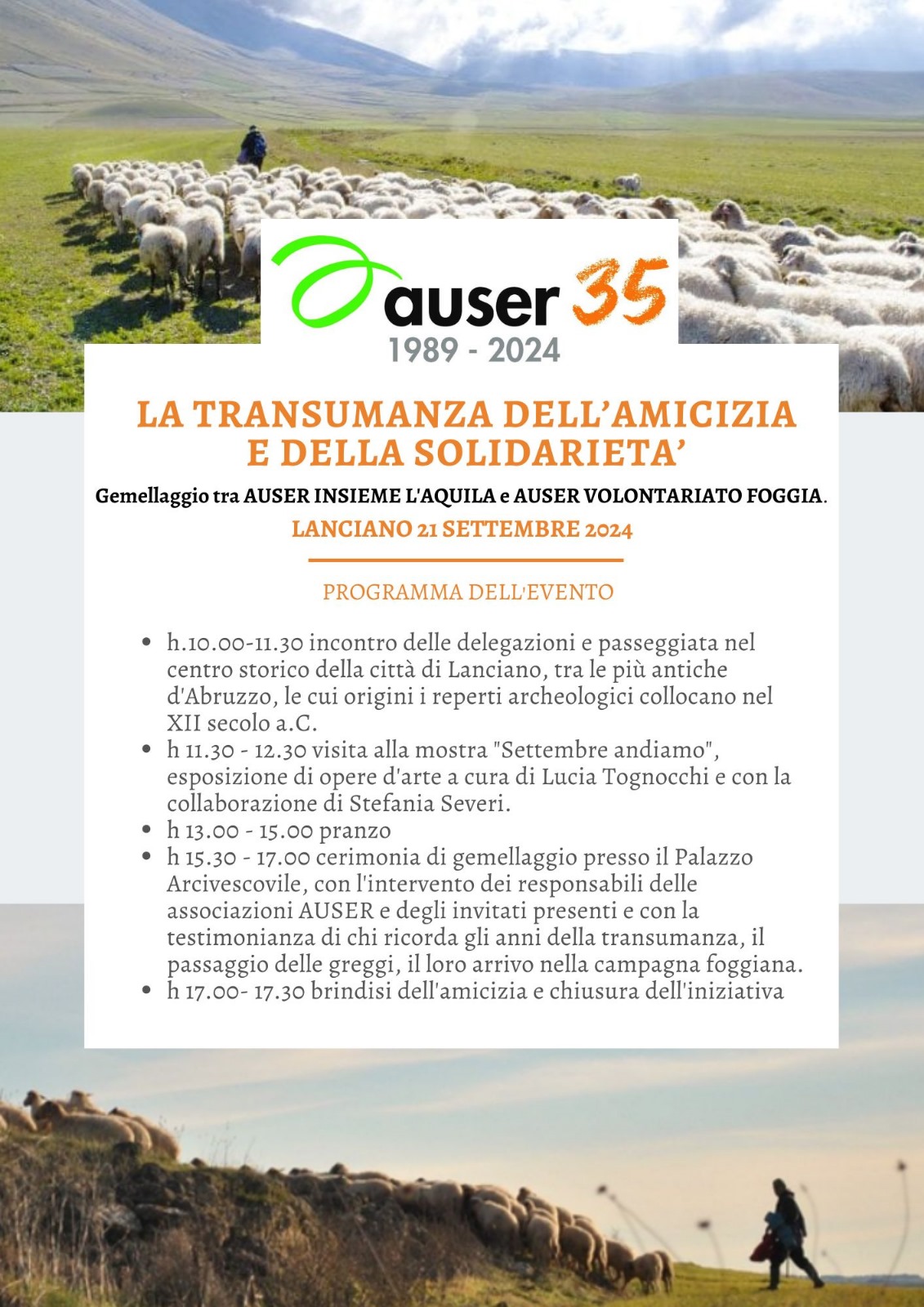 transumanza gemellaggio aq fg
