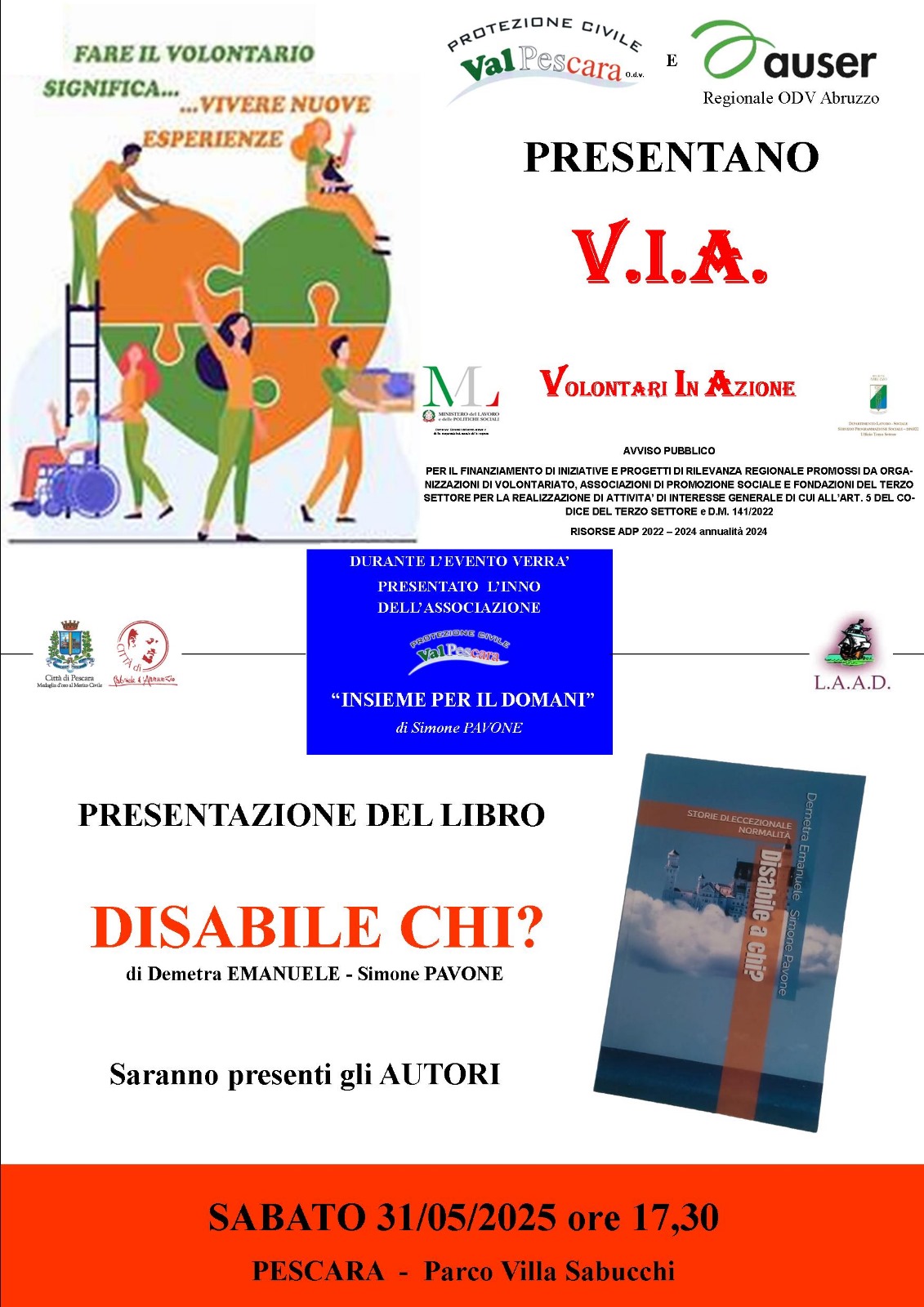 Volontari in azione